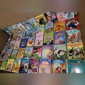 Colorful Children's Book Collection Little Golden Books